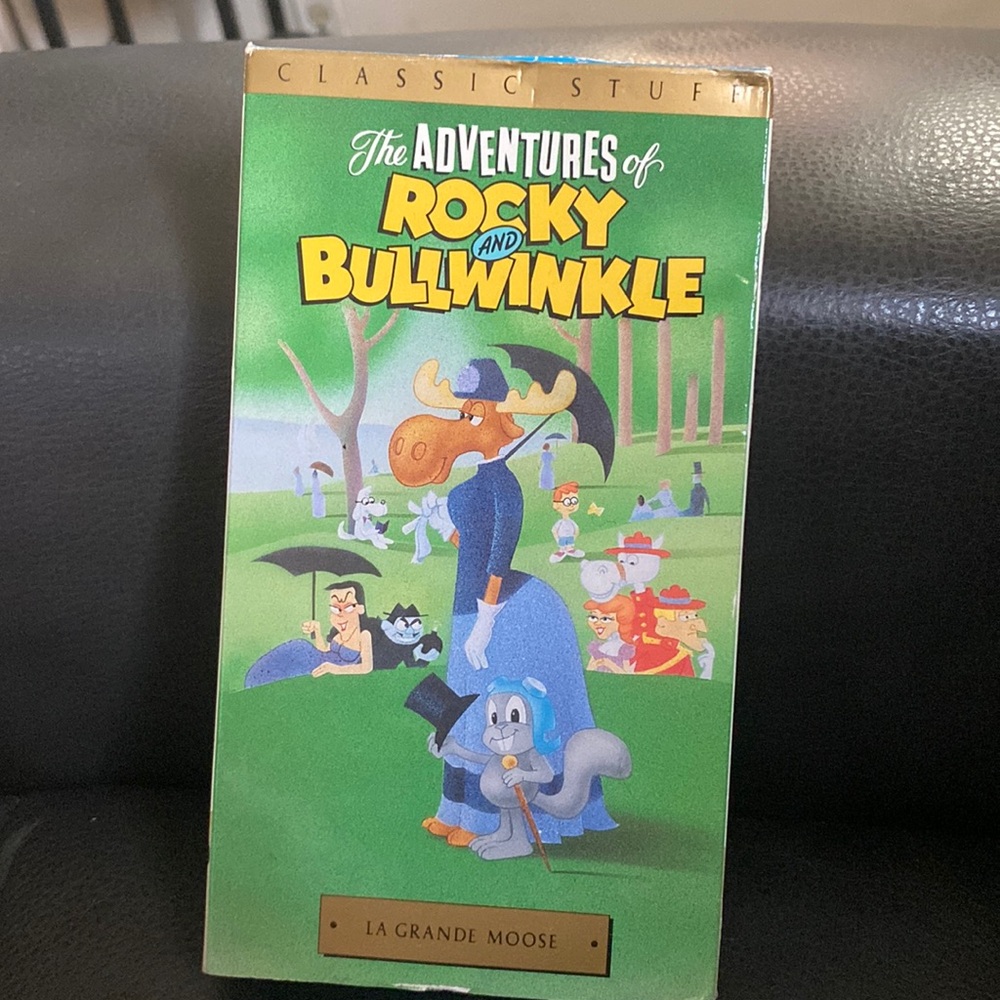 Adventures of Rocky and Bullwinkle La Grande Moose Volume 5 VHS